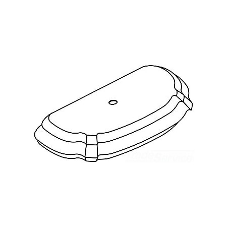 Kohler Cover, Toilet, One-Piece 89809-0